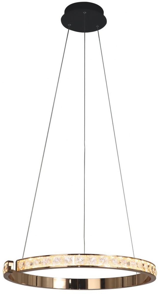 Zuma Line Muriel Pendelleuchte 1x60 W schwarz-gold MD4996-1-3GBD