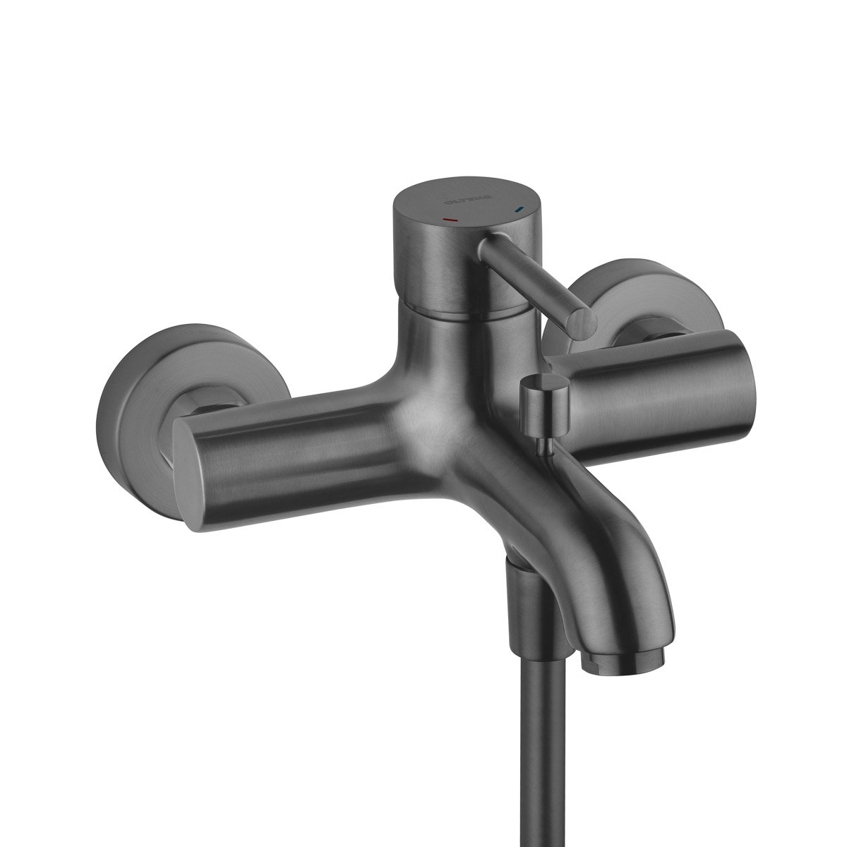 Oltens Molle Badewannen- und Duscharmatur Wandmontage graphit 34000400