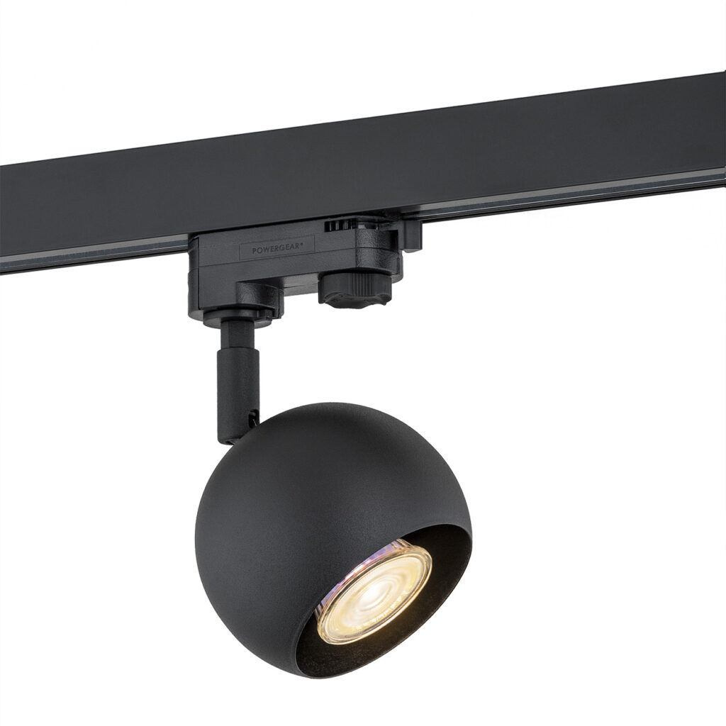 Argon Muri Lampe für Sammelschienen 1x5 W schwarz 4379
