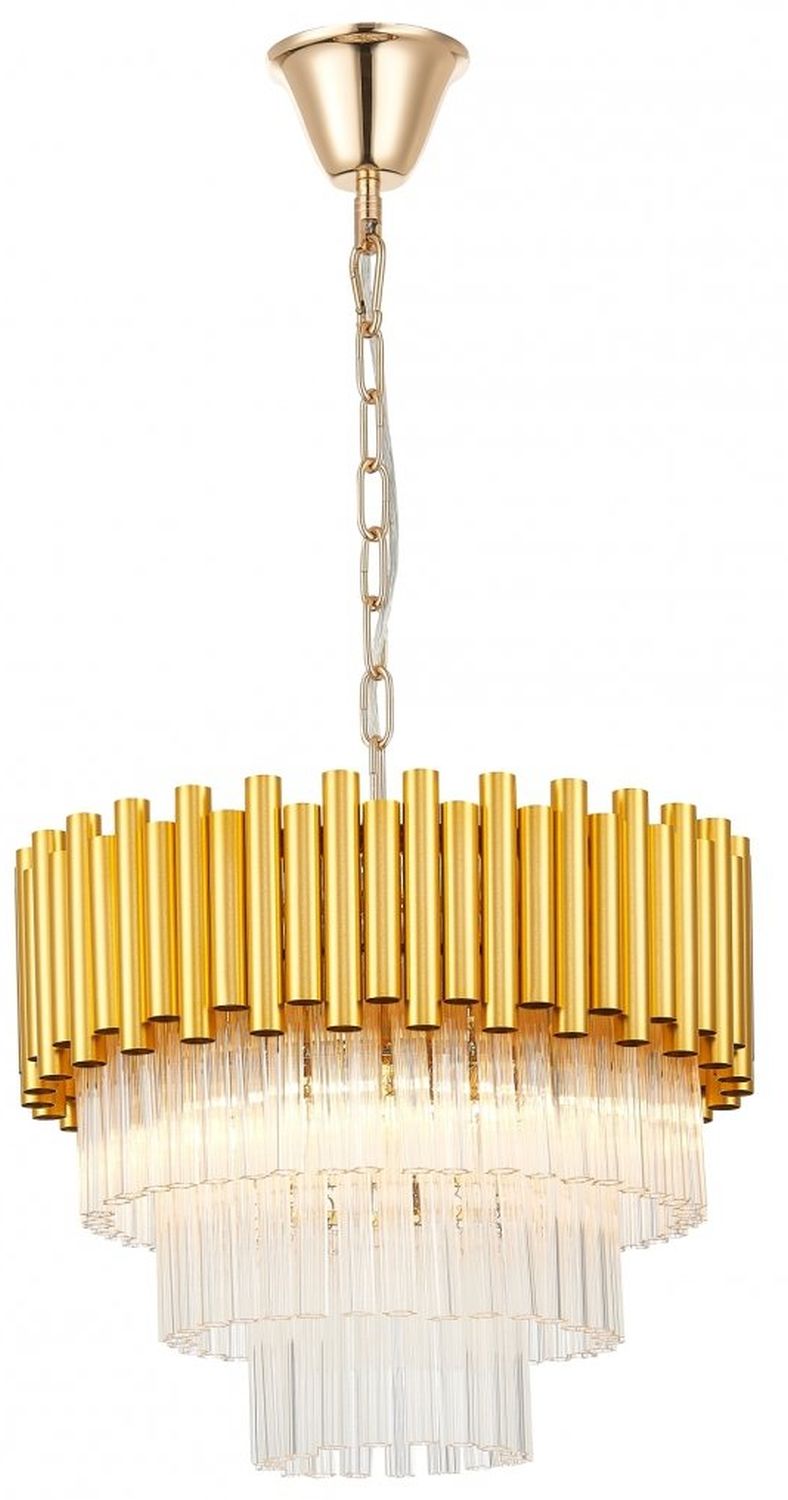 Zuma Line Prima Pendelleuchte 4x40 W gold 20149PM