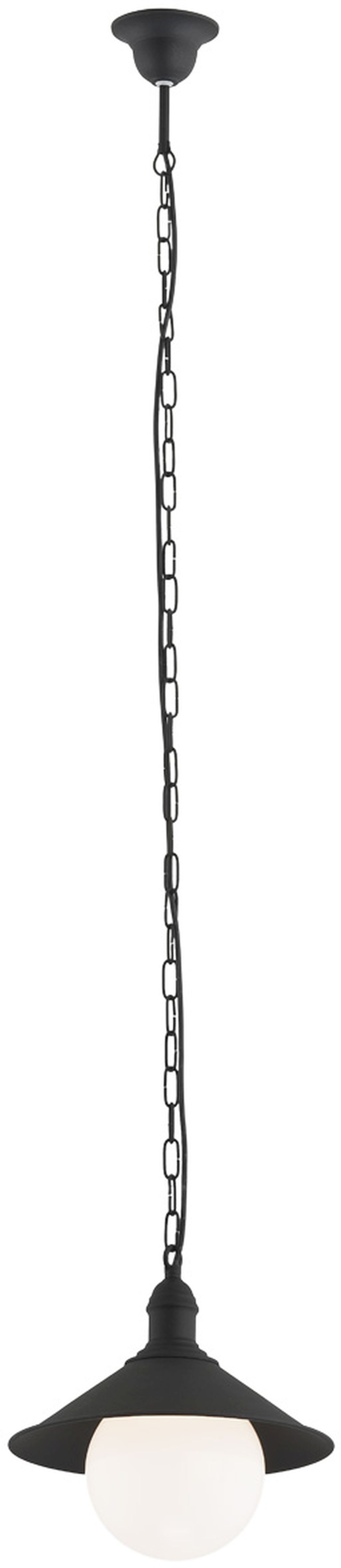 Argon Erba Bis Hängelampe für den Außenbereich 1x15 W schwarz 3285