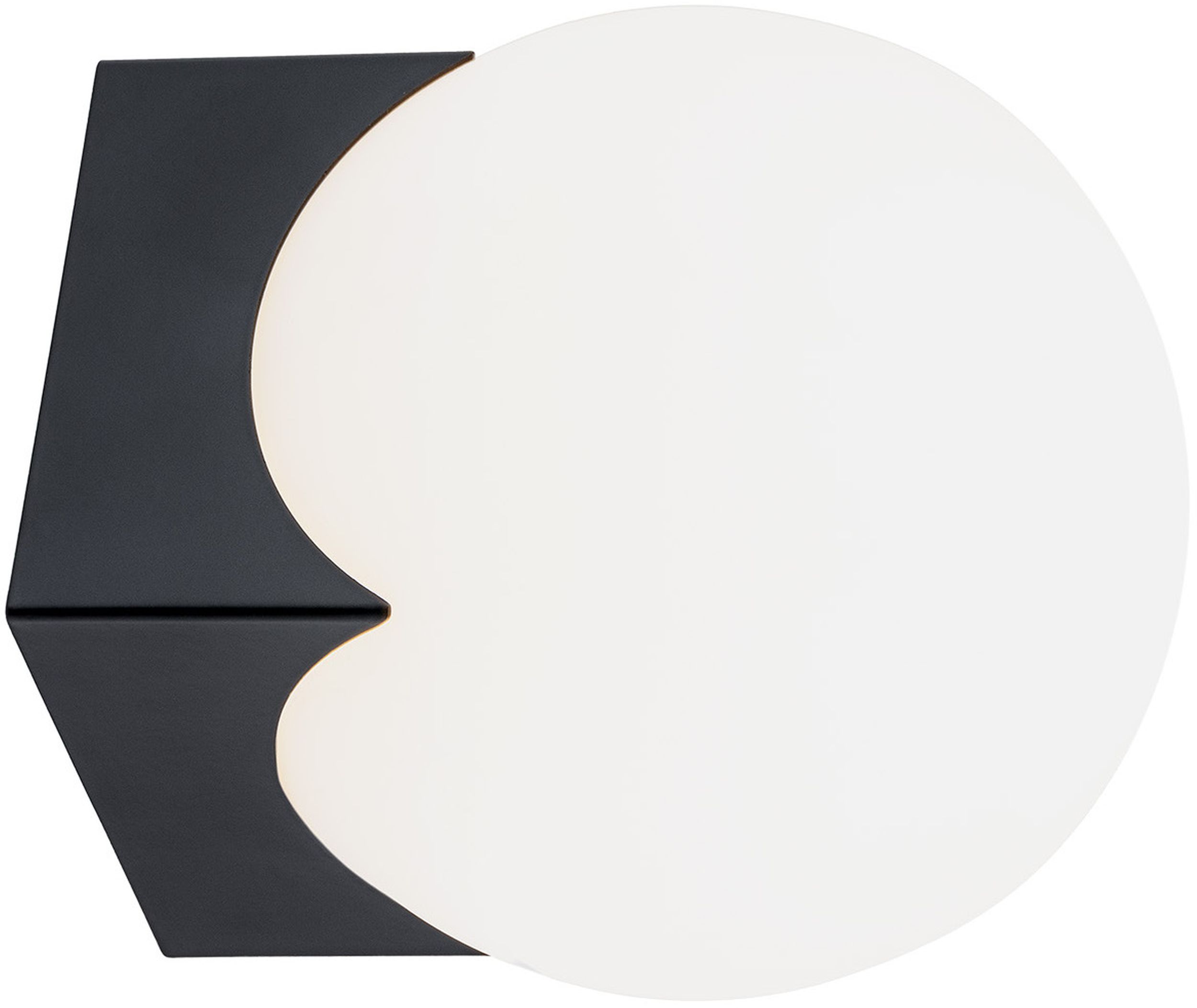 Argon Austin Leuchter 1x7 W schwarz-opal 4715