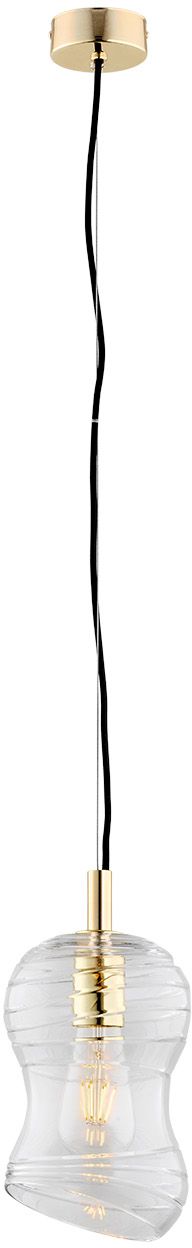 Argon Deportivo Pendelleuchte 1x15 W messing-transparent 4742