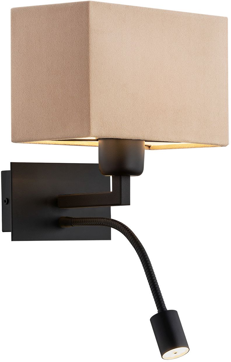 Argon Bill Leuchter 2x15 W schwarz-beige 1043