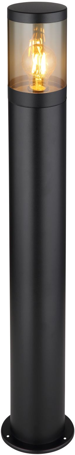 Globo Lighting Xeloo Stehleuchte für den Außenbereich 1x60 W schwarz-verraucht 32016BS
