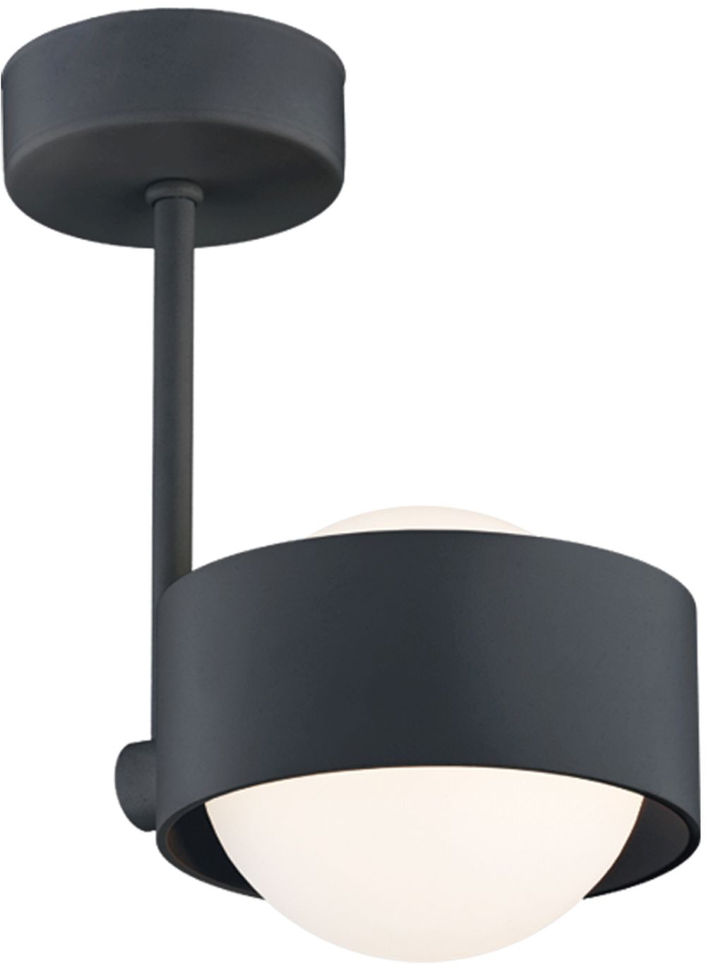 Argon Massimo Plus Deckenlampe 1x6 W schwarz-opal 8060