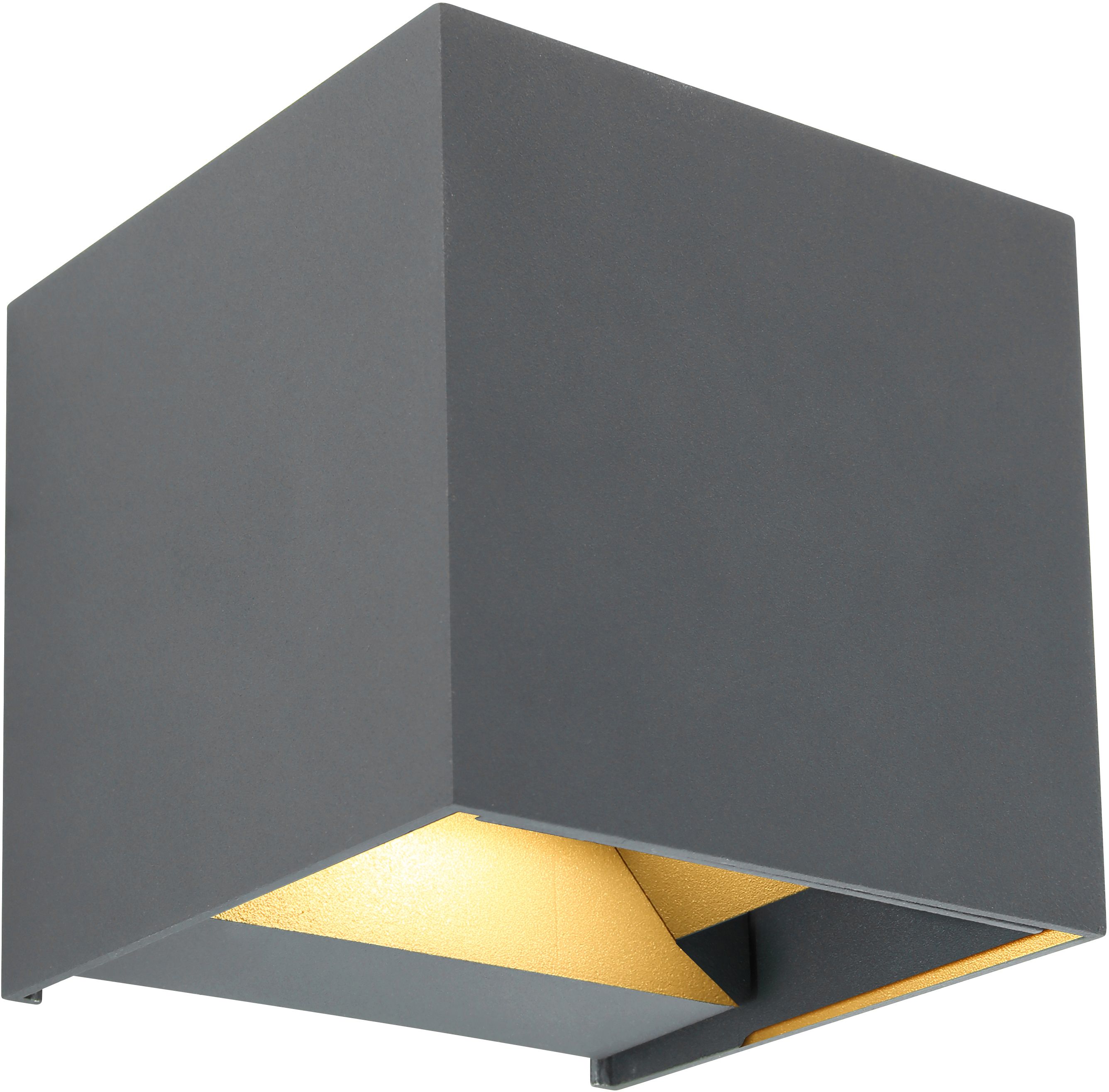 Globo Lighting Veronika Außenwandleuchte 1x6 W anthrazit 34168