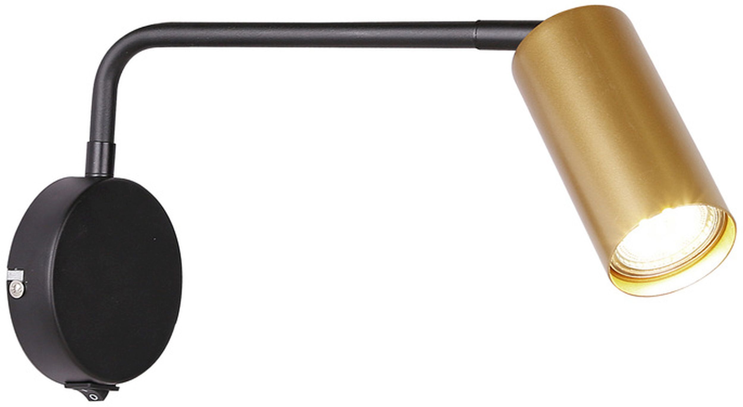 Candellux Tina Leuchter 1x15 W schwarz-gold 21-76816