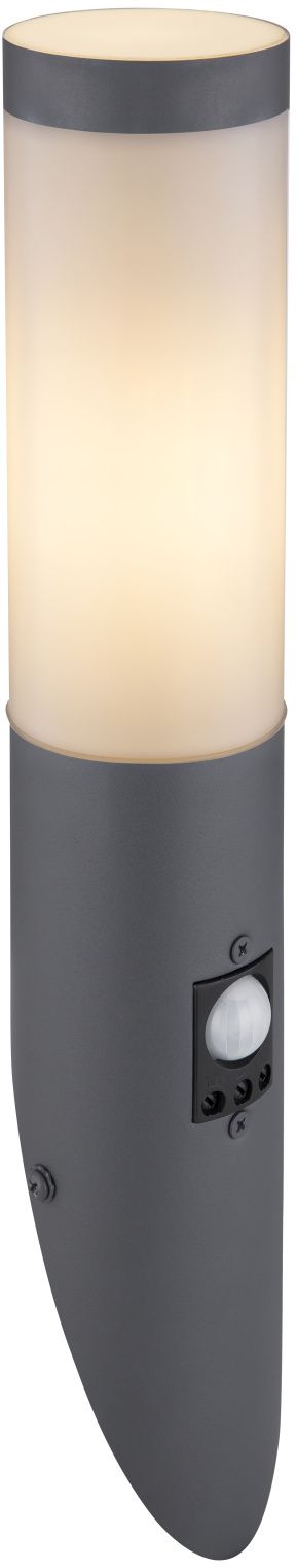 Globo Lighting Boston Außenwandleuchte 1x30 W opal-anthrazit 3157AS