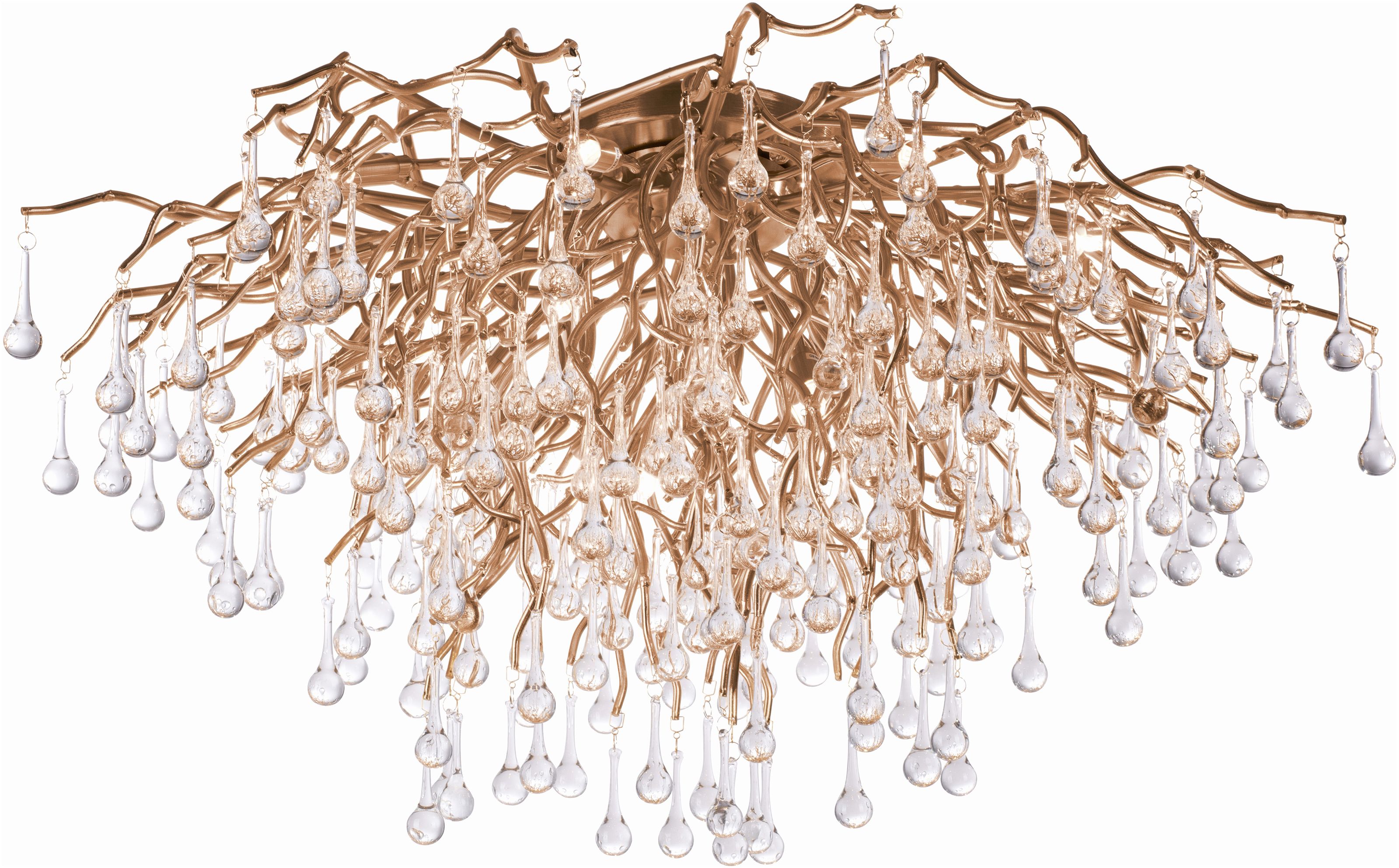 Paul Neuhaus Icicle Deckenlampe x40 W messing 8092-11