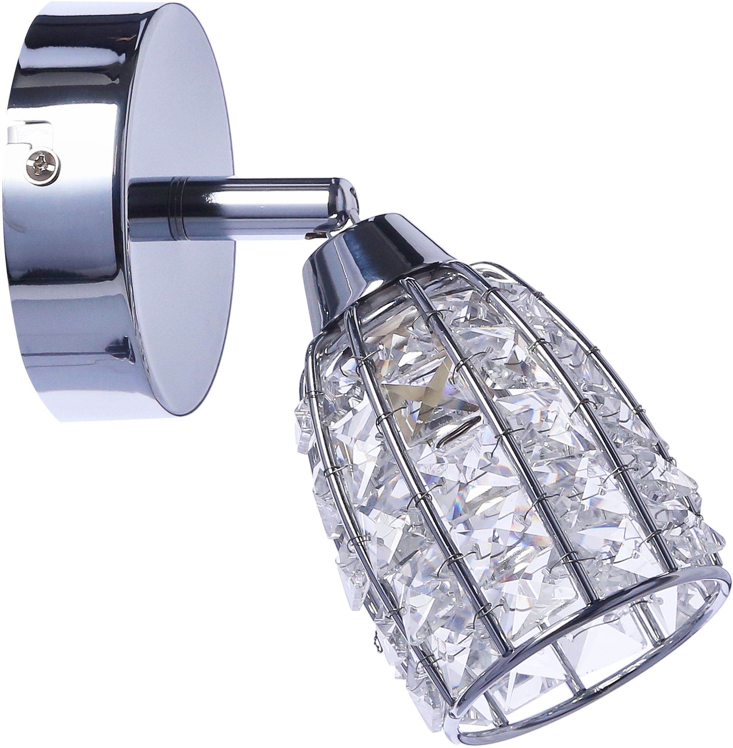 Candellux Shiba Leuchter 1x15 W chrom-transparent 91-13385