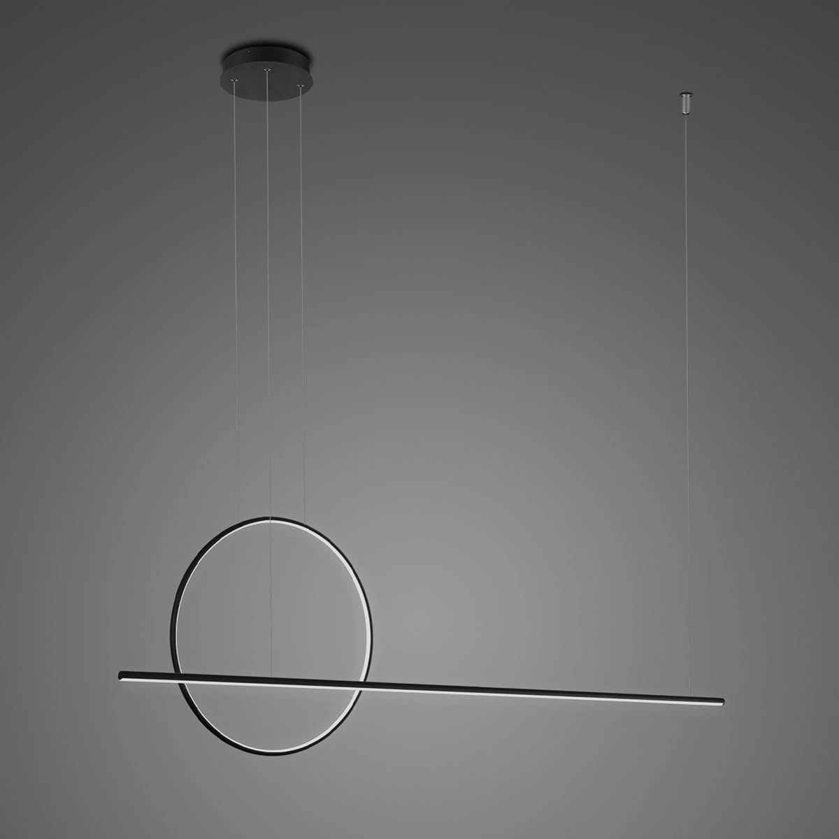 Altavola Design Linea Pendelleuchte 2x39 W schwarz LA087/PX120_40_4k_39W_black