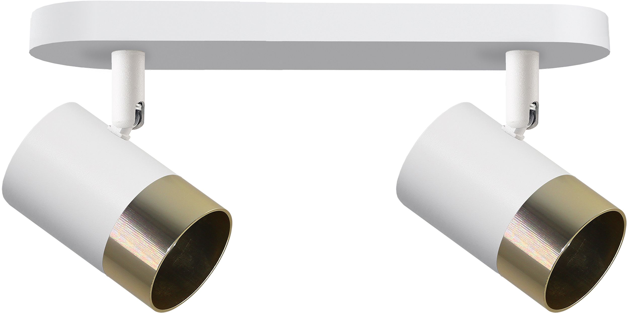 Candellux Tobi Deckenlampe 2x15 W weiß-gold 92-27467