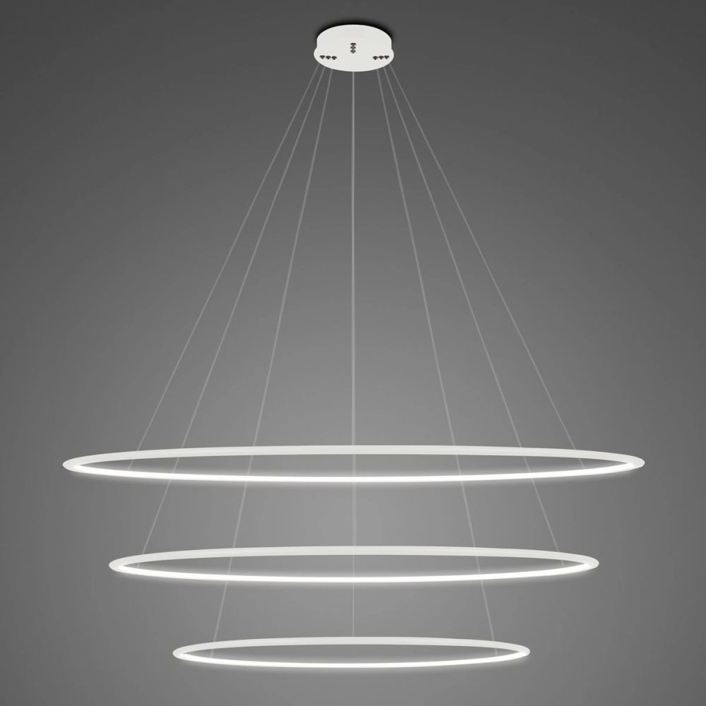 Altavola Design Ledowe Okręgi Pendelleuchte 3x113 W weiß LA075/P_120_in_4k_white_dimm