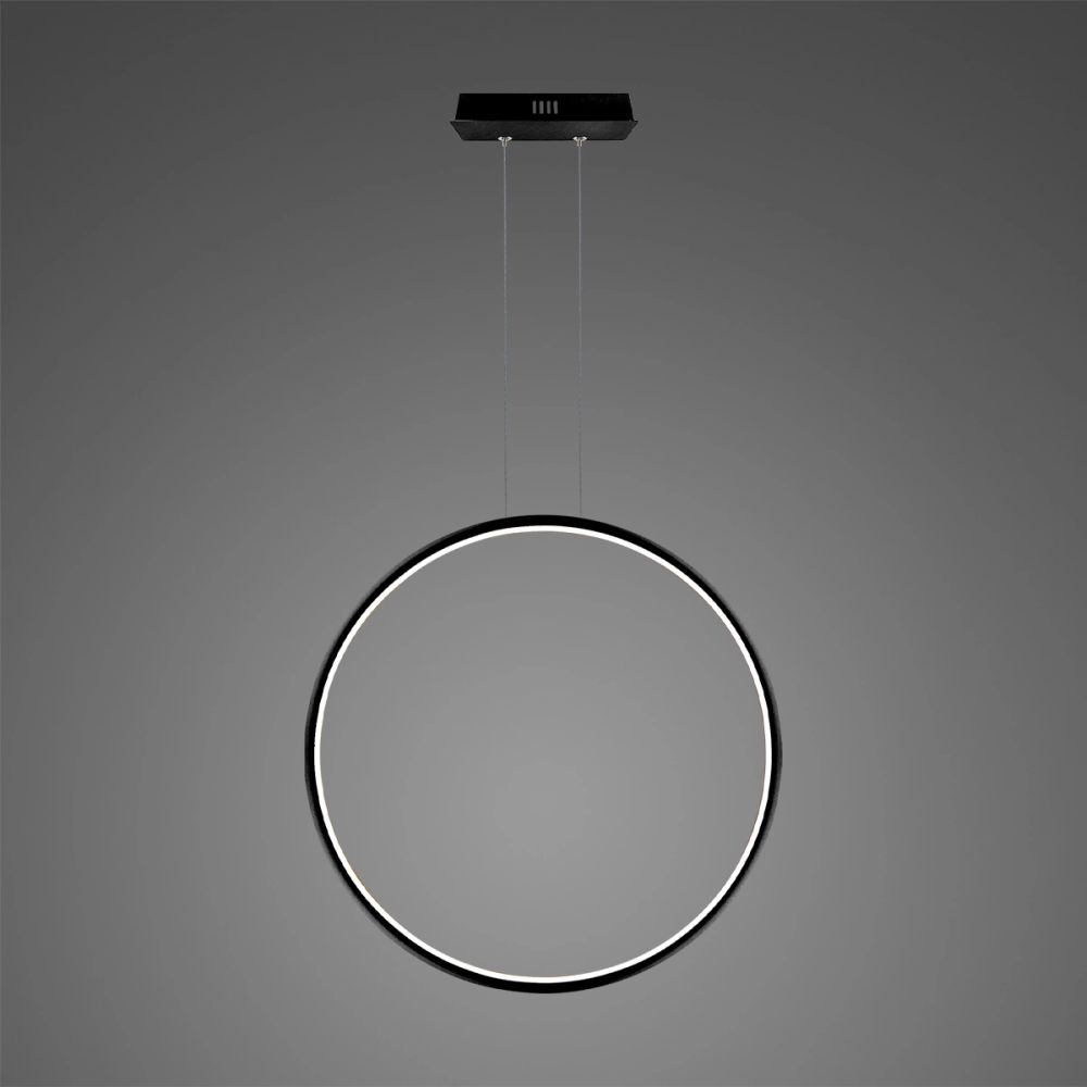 Altavola Design Ledowe Okręgi Pendelleuchte 1x30 W schwarz LA073/X_80_in_3k_black_dimm