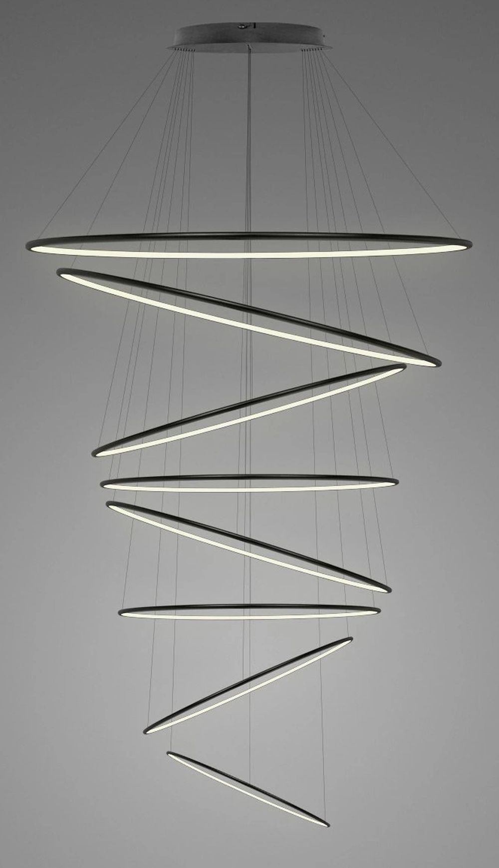 Altavola Design Ledowe Okręgi Pendelleuchte x546 W schwarz LA088/P_230_in_3k_black