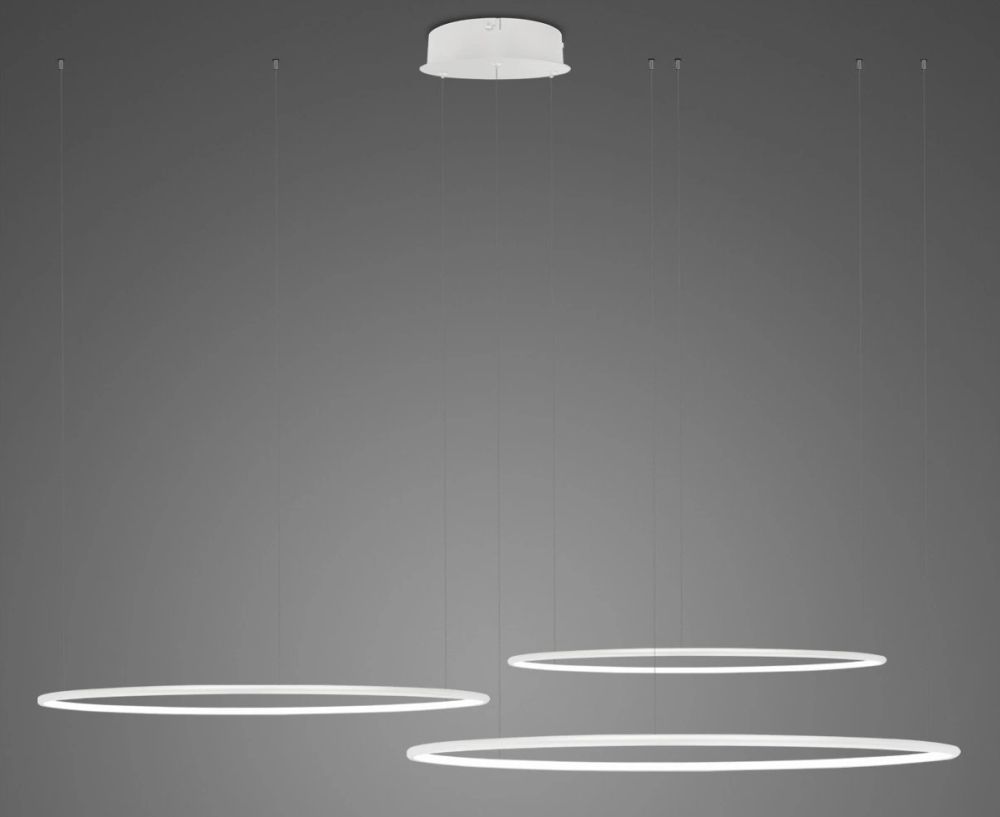 Altavola Design Ledowe Okręgi Pendelleuchte 3x68 W weiß LA075/CO3_80_in_4k_white
