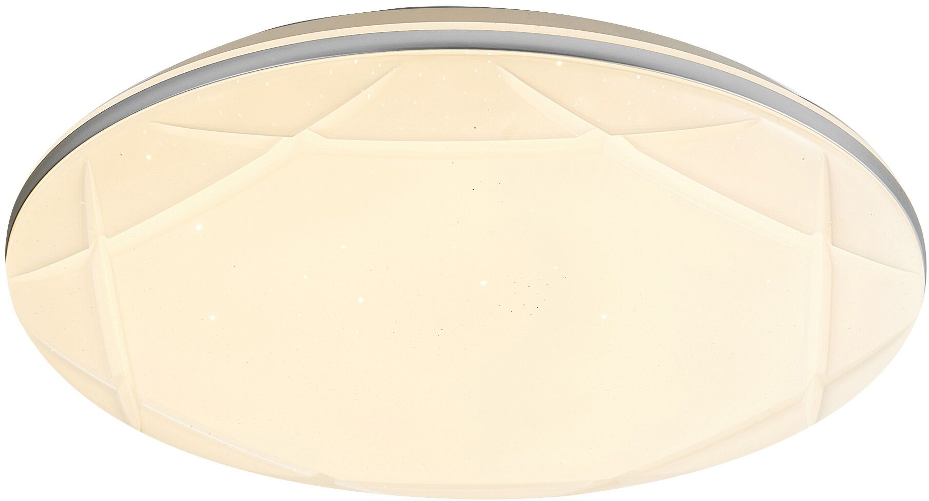 Rabalux Oswald Decke 1x24 W weiß-silber 71053