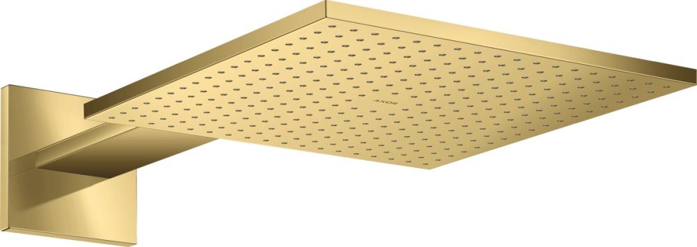 Axor Kopfbrause mit Arm 30x30 cm quadratisch gold 35314990