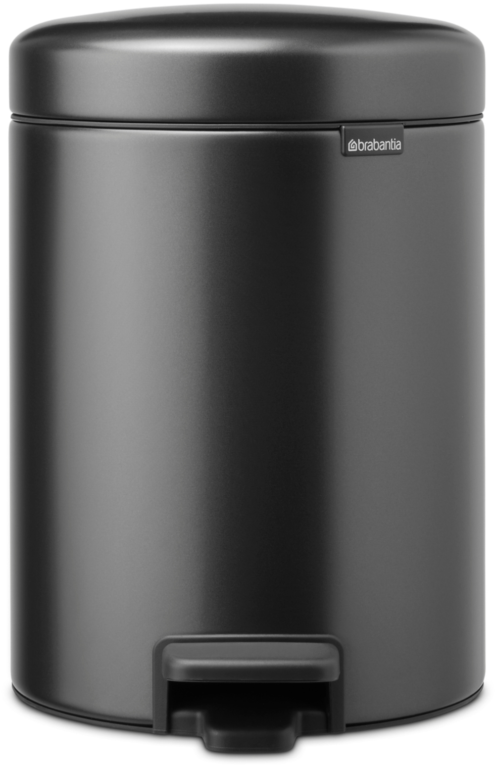Brabantia NewIcon Papierkorb 5 l schwarz 233463