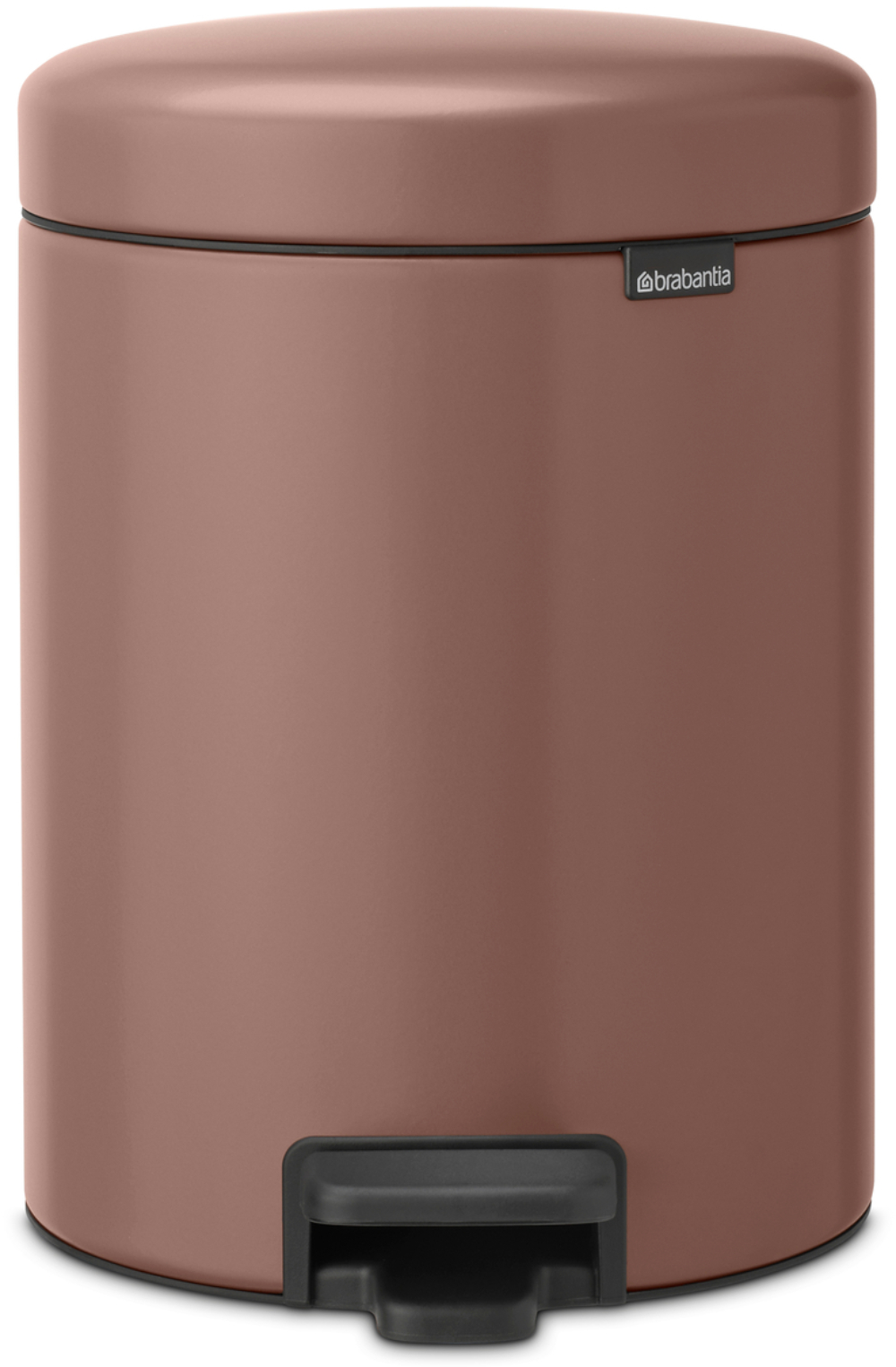 Brabantia NewIcon Papierkorb 5 l kupfer-braun 233982