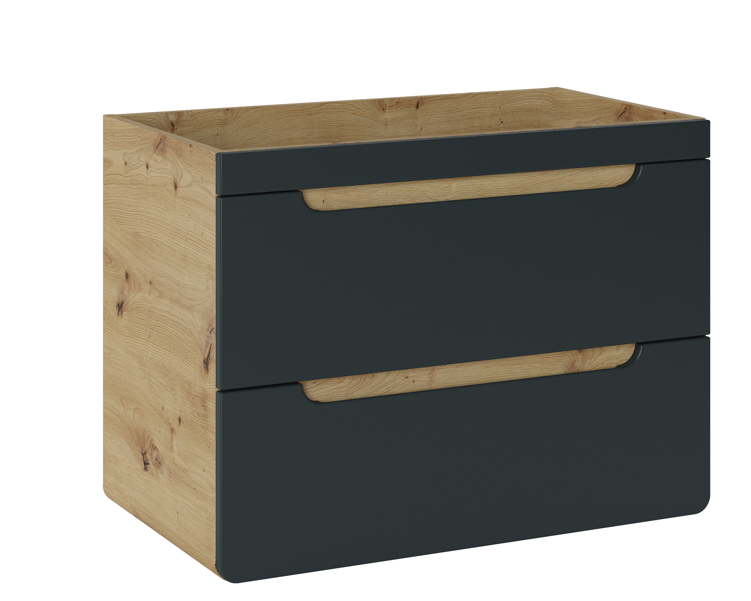 Comad Aruba Cosmos Kabinett 80x46x59 cm Unterschrank hängend graphit-eiche ARUBA COSMOS 821- 80CM FSC