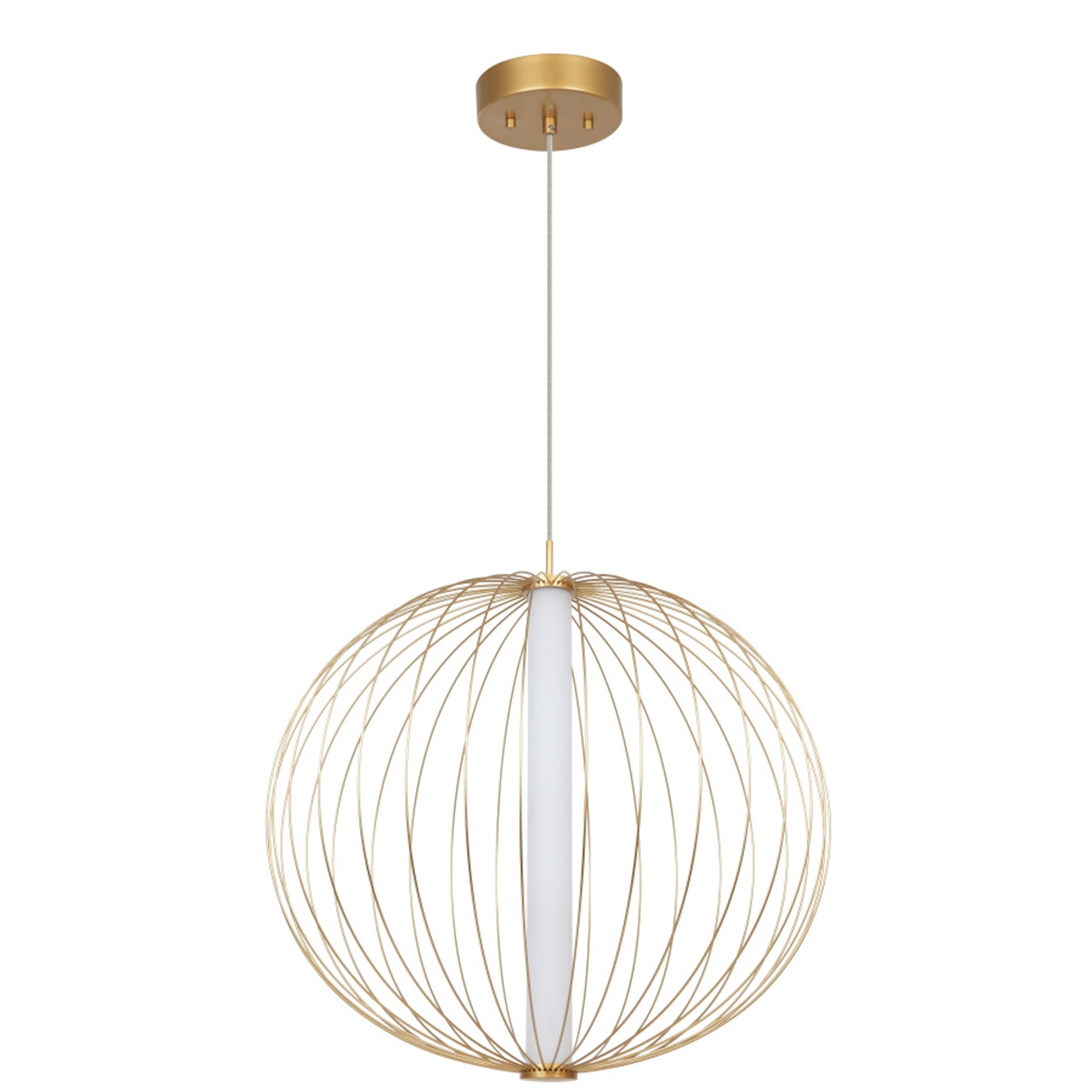 Light Prestige Treviso Pendelleuchte 1x28 W gold LP-798/1PLGD
