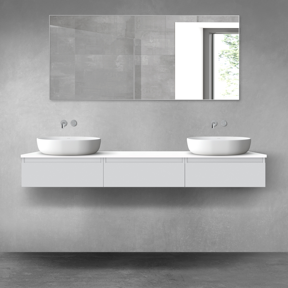 Set Kabinett Oltens Vernal 60009700, Naphtha-Arbeitsplatte Oltens Vernal 63009000