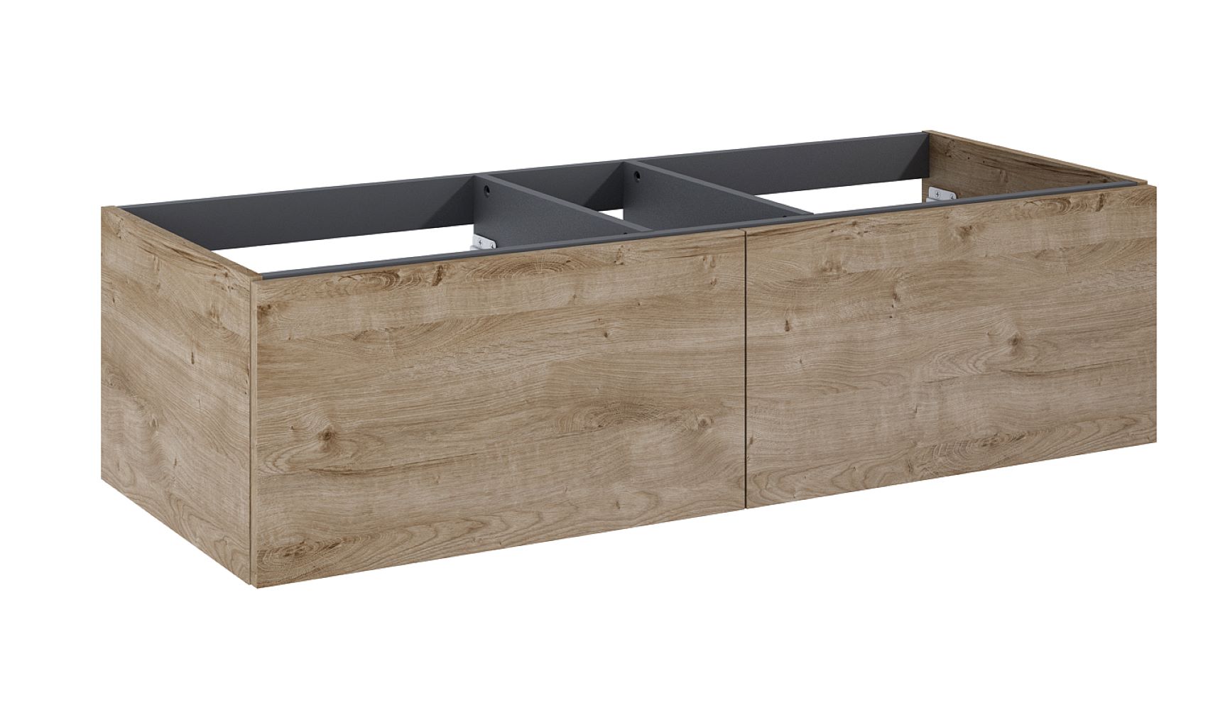 Elita Look Slim Kabinett 120x44.9x31.8 cm Unterschrank hängend eiche RE081204027050