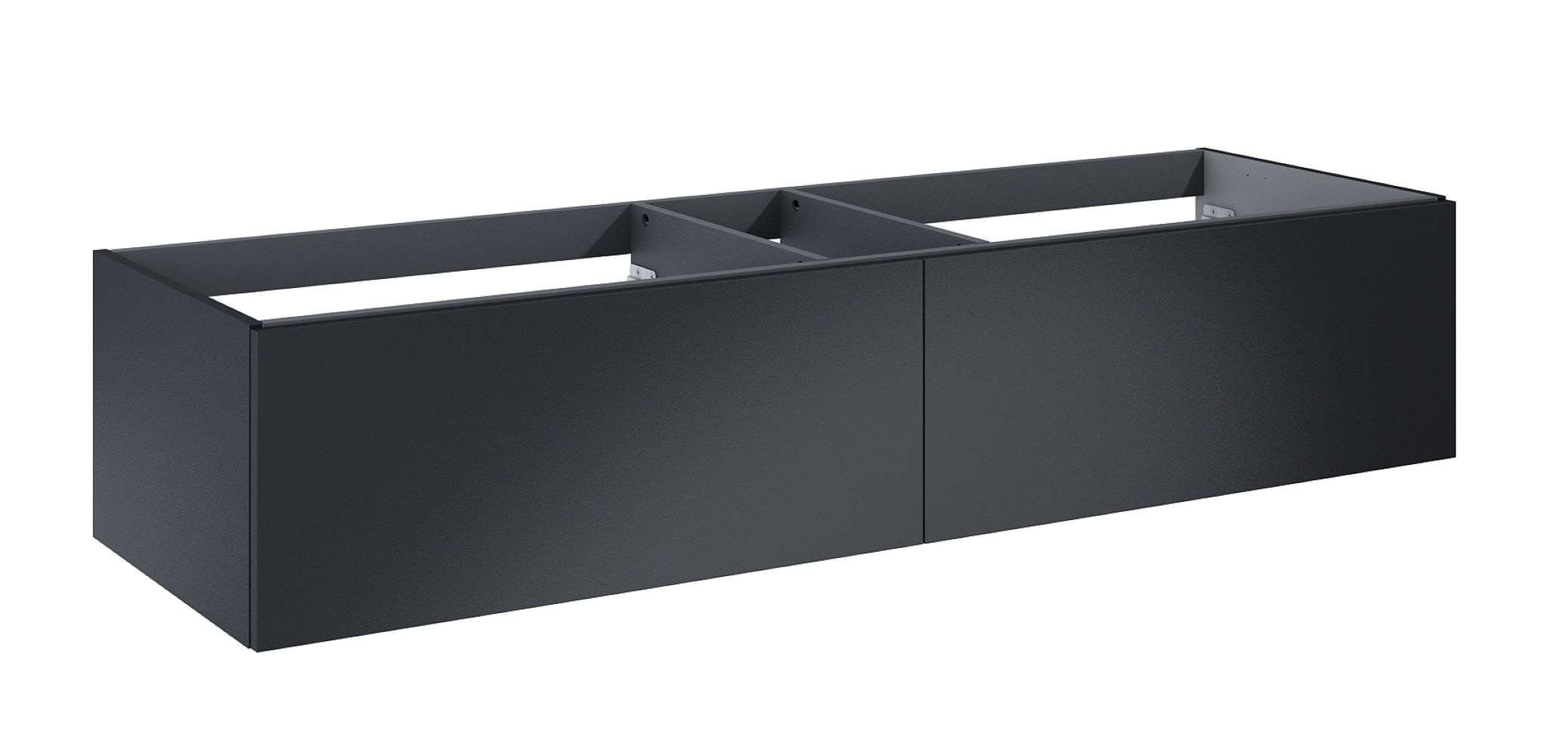 Elita Look Slim Kabinett 160x44.9x31.8 cm Unterschrank hängend schwarz RE081604027160