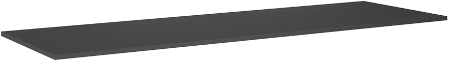 Elita ElitStone Naphtha-Arbeitsplatte 161x46 cm anthrazit RE051600016010