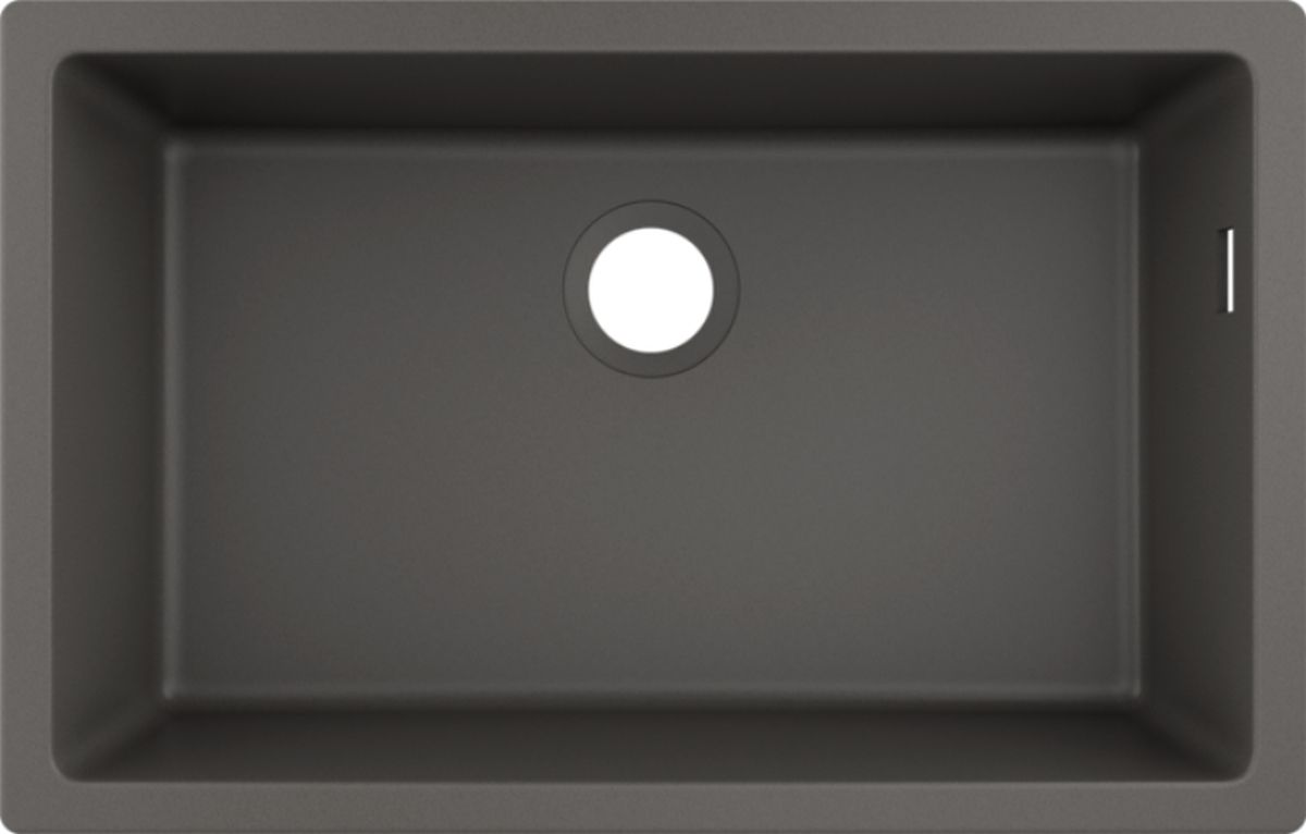 Hansgrohe S 51 Granitspüle 66x40 cm grau/graphit/onyx 43432290