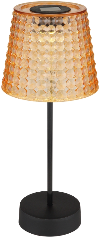 Globo Lighting Solar Solar-Stehleuchte 1x0.06 W schwarz-bernstein 36634-2A