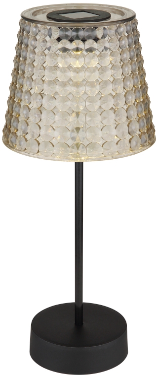 Globo Lighting Solar Solar-Stehleuchte 1x0.06 W schwarz-verraucht 36634-2S