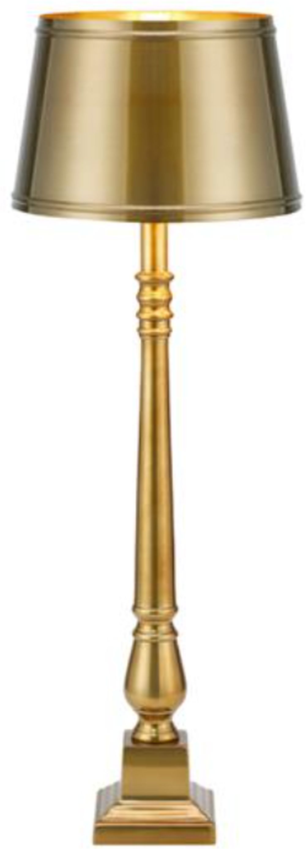 Markslöjd Metallo Tischlampe 1x40 W gold 108774