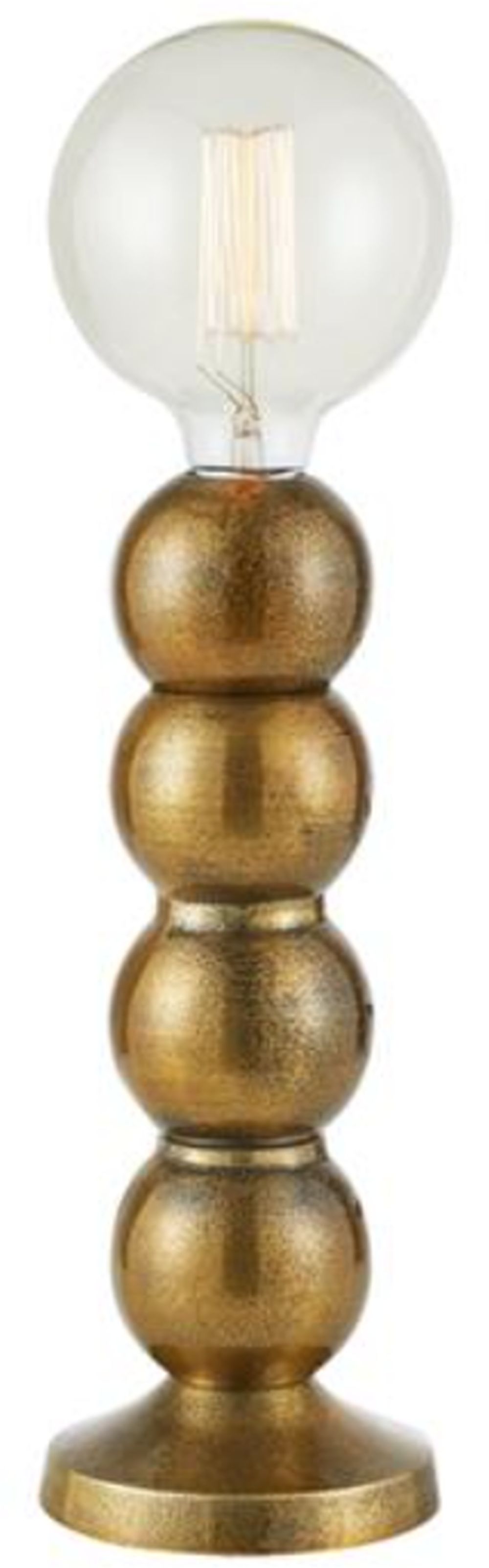 Markslöjd Gong Tischlampe 1x40 W gold 108780