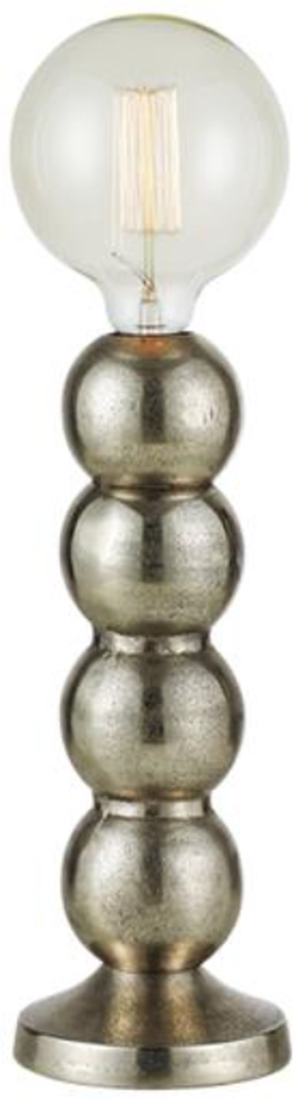 Markslöjd Gong Tischlampe 1x40 W silber 108781