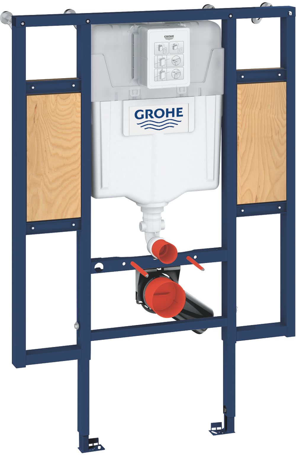 Grohe Rapid SL Unterputzrahmen in der hängenden Schüssel für Behinderte 39140000