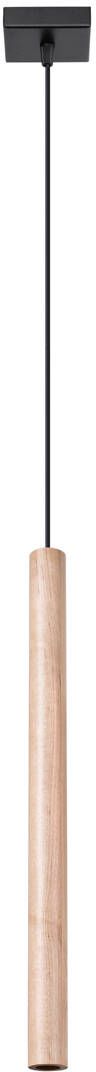 Sollux Lighting Pastelo Pendelleuchte 1x8 W holz SL.1266