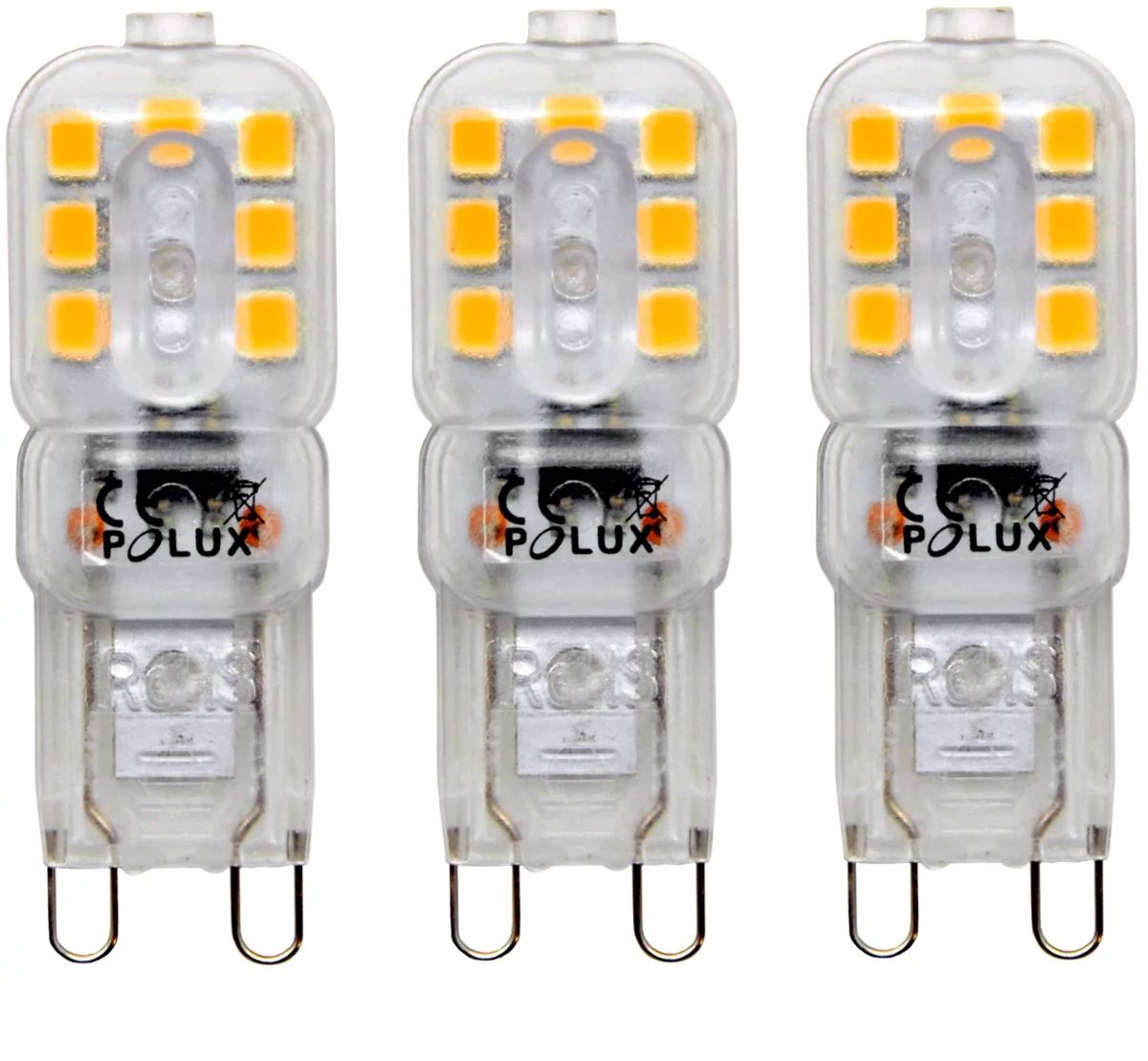 Goldlux Platinum LED-Glühbirne 3x2.5 W 3000 K G9 306784