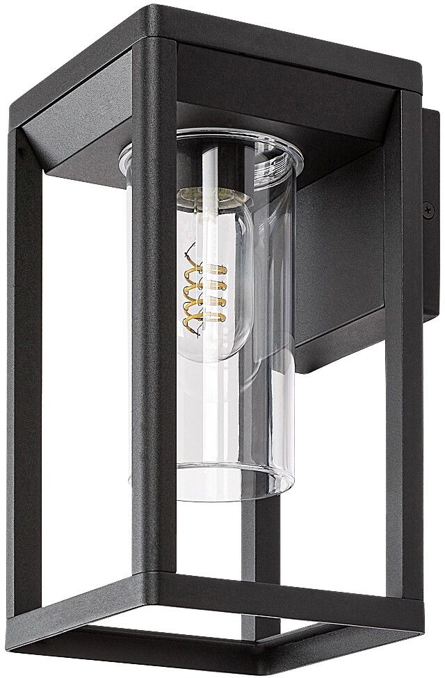 Rabalux Zernest Außenwandleuchte 1x15 W schwarz 77085