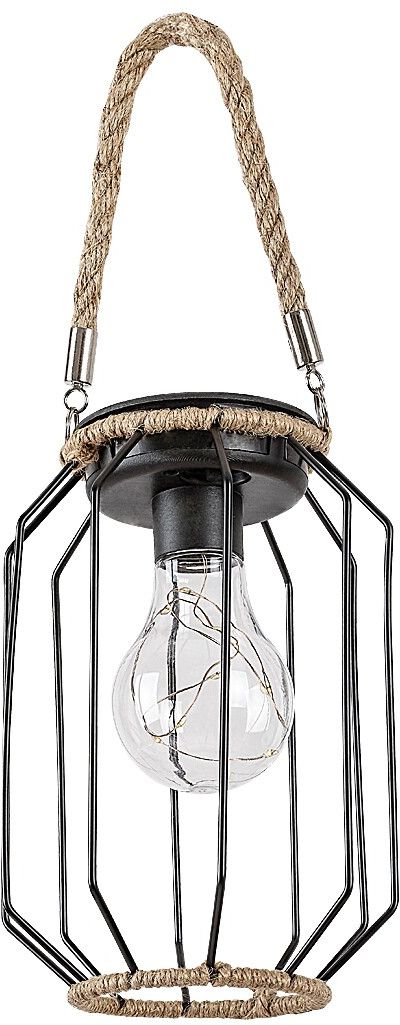 Rabalux Sluis Solar-Pendelleuchte 1x0.2 W schwarz 77046