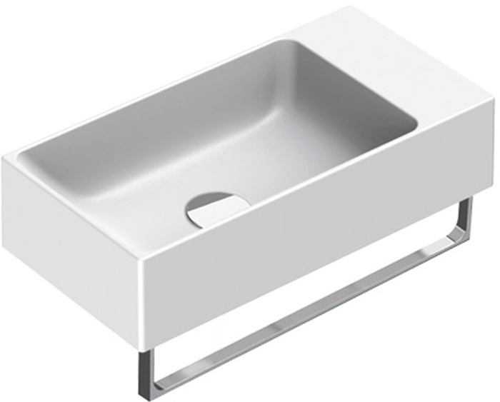 Catalano Verso Waschbecken 50x25 cm rechteckig Klassisch weiß 0220520021