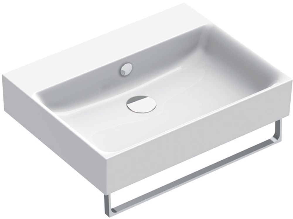 Catalano New Premium Waschbecken 60x47 cm rechteckig Klassisch-Aufsatzwaschbecken weiß 0220600001