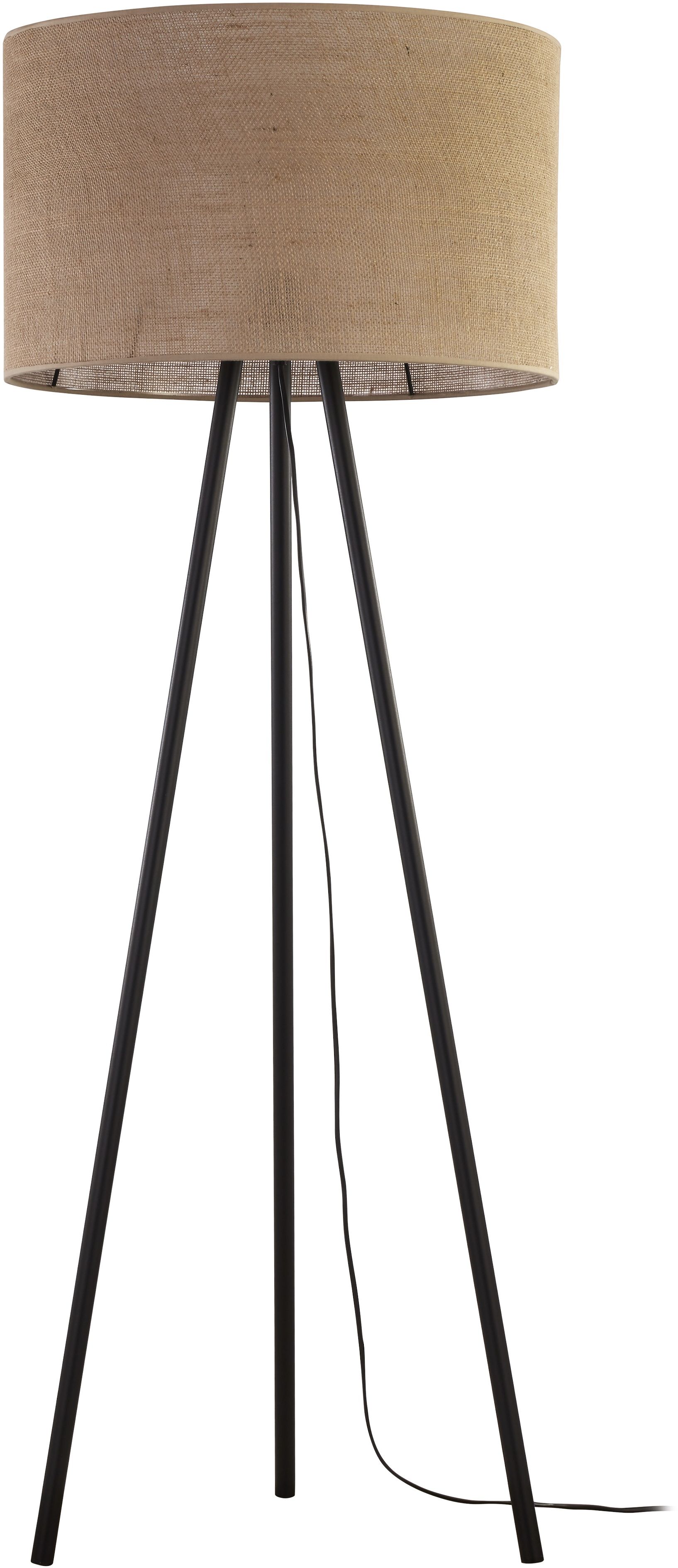 TK Lighting Juta Stehlampe 1x15 W braun 5569