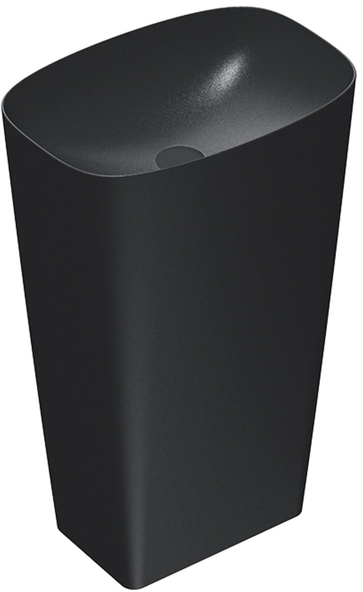 Catalano Green Waschbecken 55x38 cm oval Freistehend schwarz 0428551022