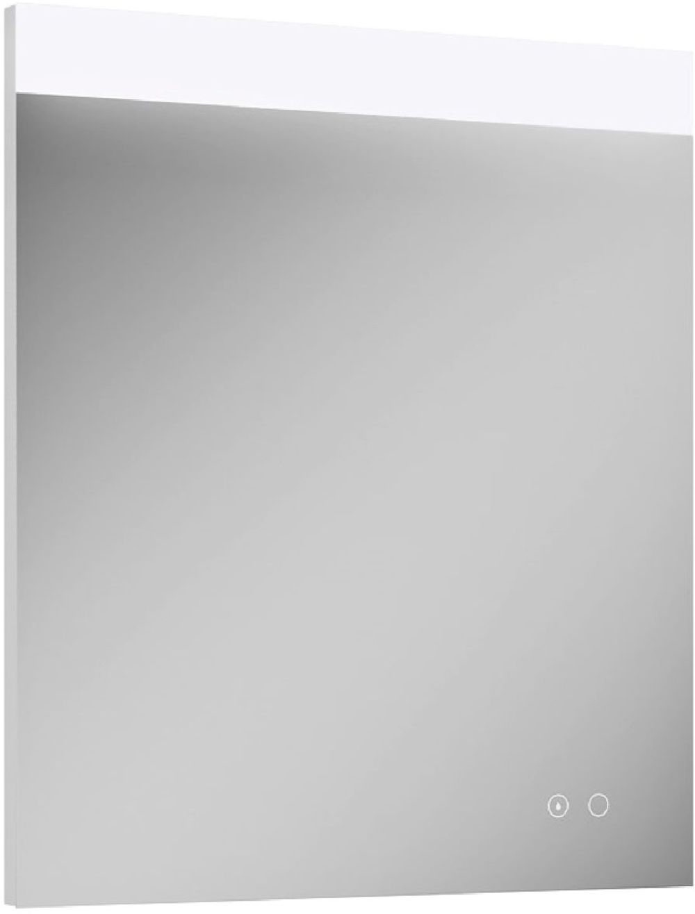 Elita Eva Spiegel 60.4x70 cm rechteckig mit Beleuchtung mit Spiegelheizung RE060600120010