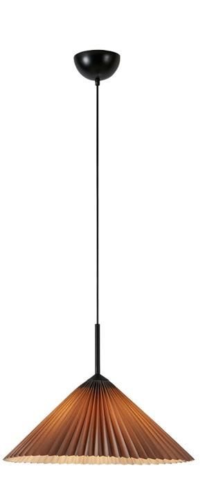 Markslöjd Plisado Pendelleuchte 1x40 W grau/aschfarben 108709