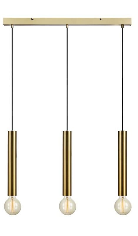 Markslöjd Sencillo Pendelleuchte 3x40 W messing 108261