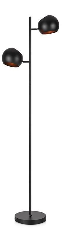 Markslöjd Edgar Stehlampe 2x40 W schwarz 107741